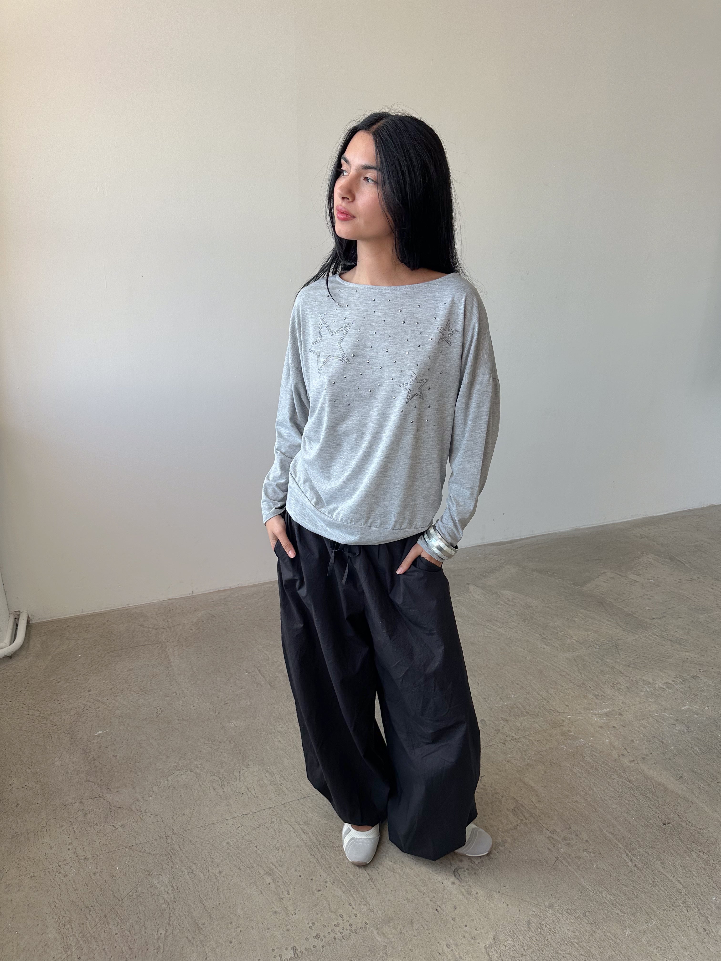 star slouch top / size m