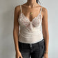 mesh + lace cami top ⋆ size s