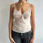 mesh + lace cami top ⋆ size s