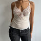 mesh + lace cami top ⋆ size s