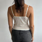 mesh + lace cami top ⋆ size s