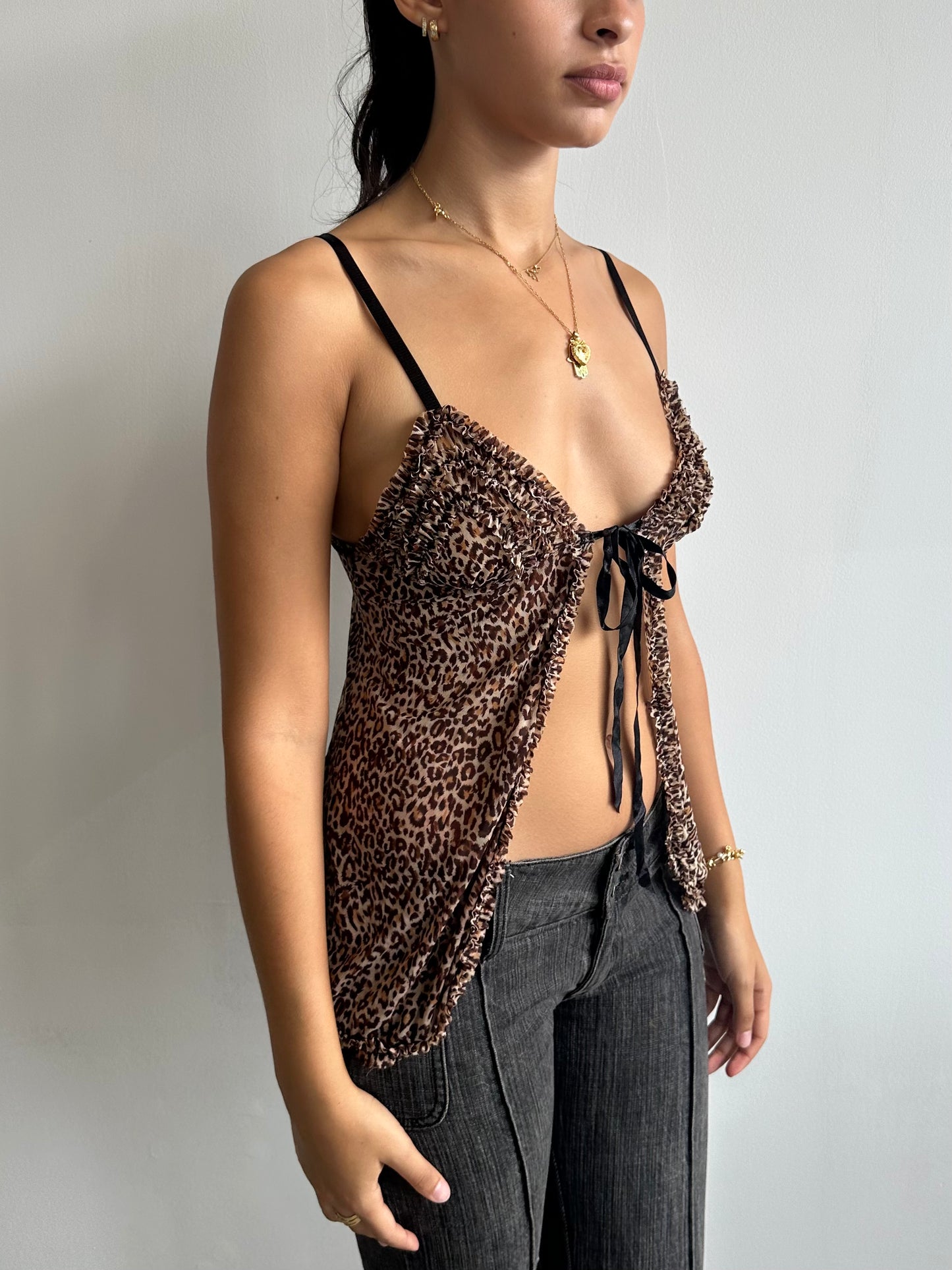 open front cami top ⋆ size s