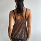 open front cami top ⋆ size s