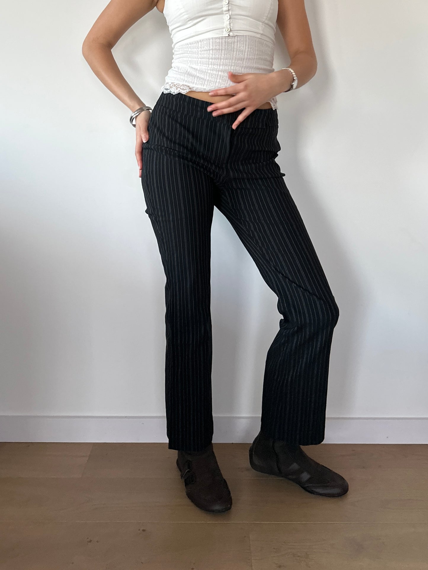 PINSTRIPE TROUSERS ◦ SIZE XS