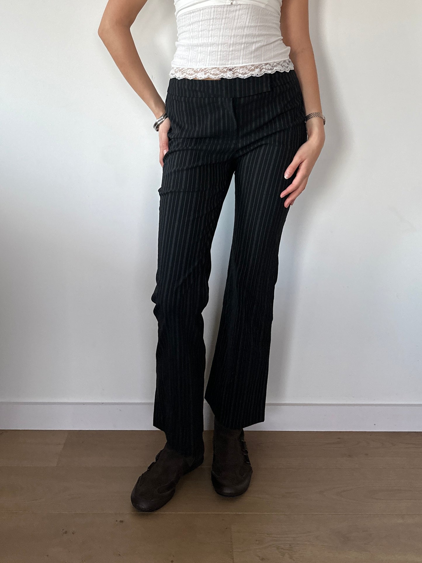 PINSTRIPE TROUSERS ◦ SIZE XS