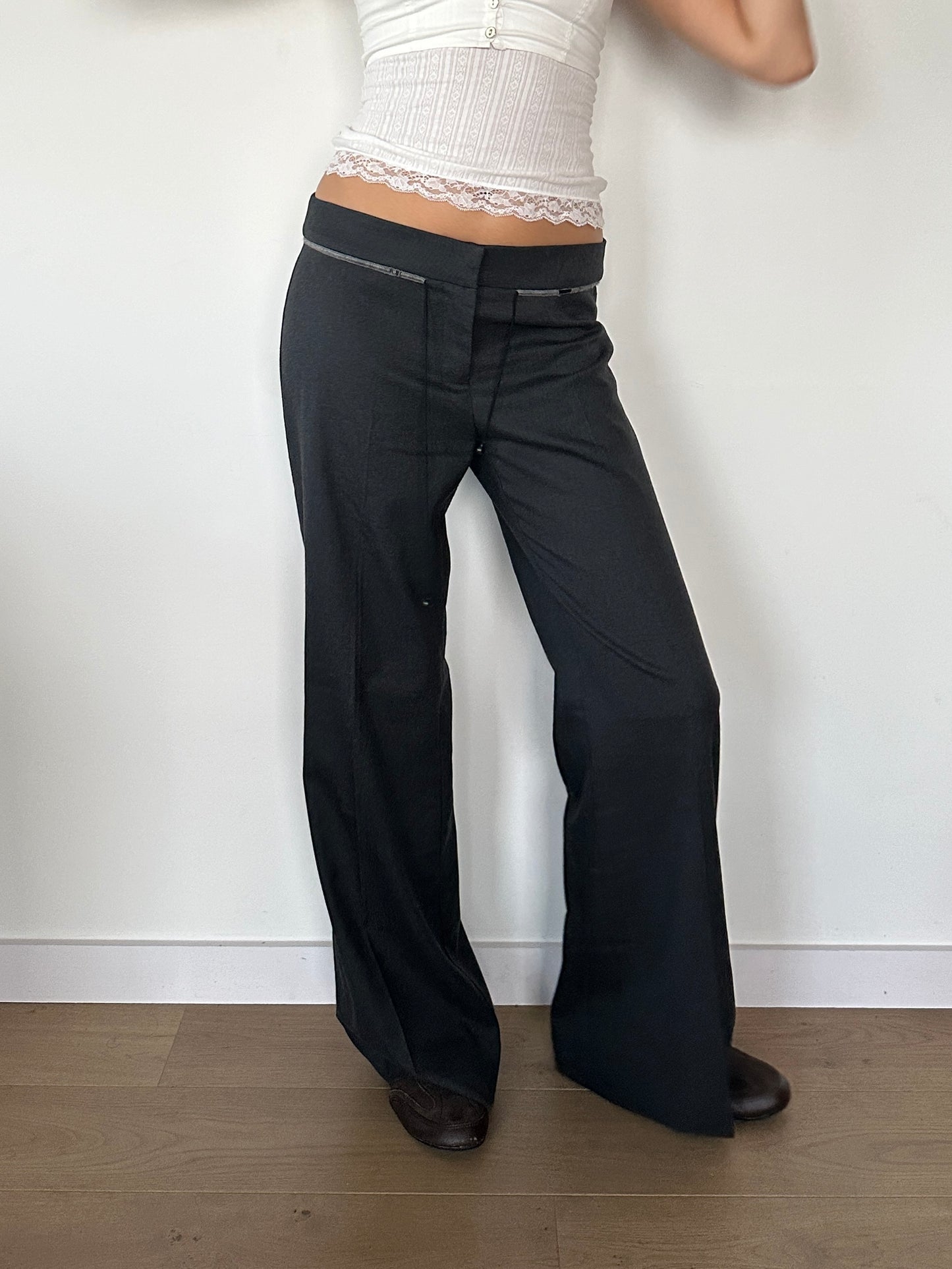 COP COPINE WIDE LEG TROUSERS ◦ SIZE S/M