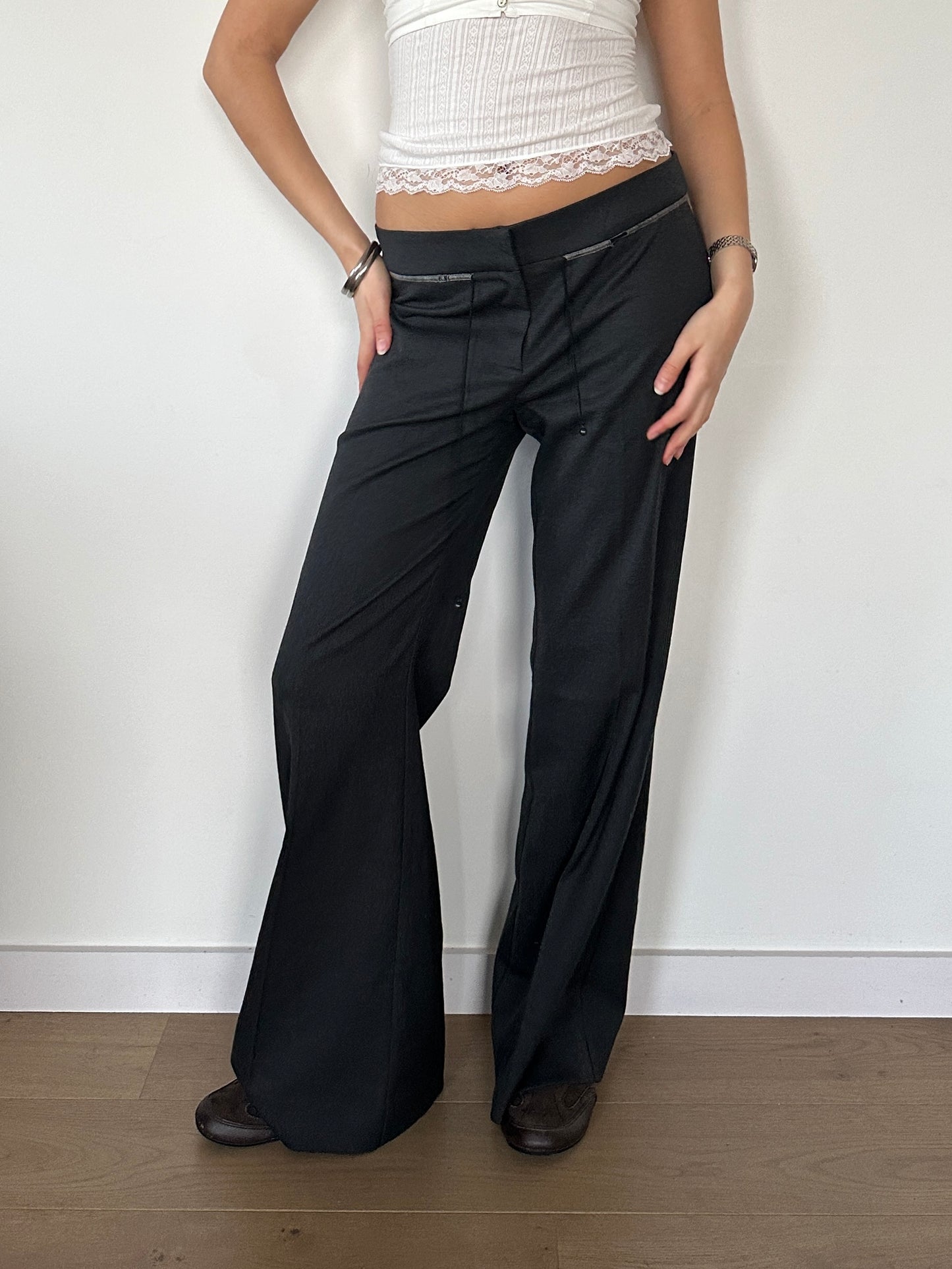 COP COPINE WIDE LEG TROUSERS ◦ SIZE S/M