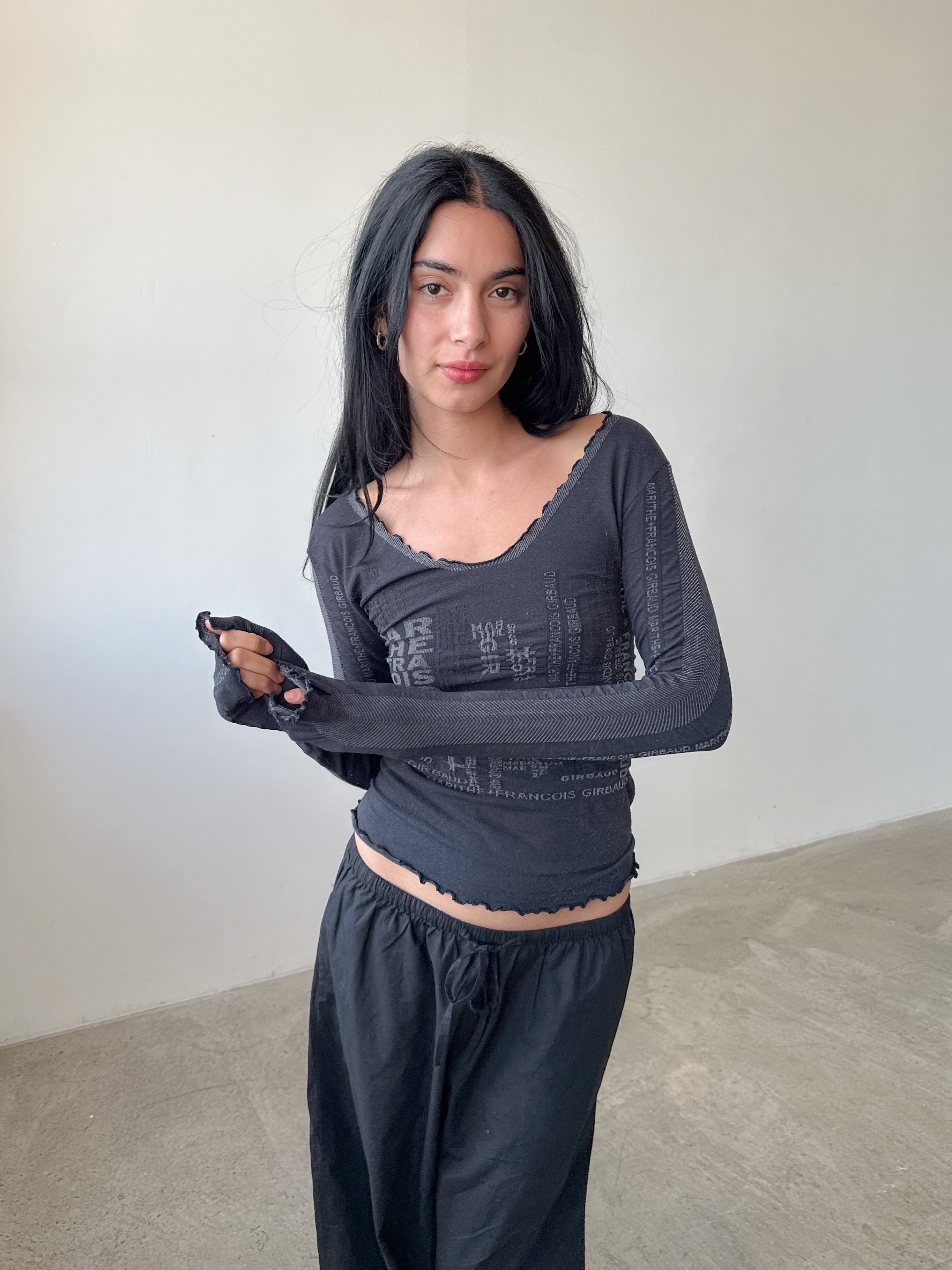 marithé + françois girbaud top / size xs-s