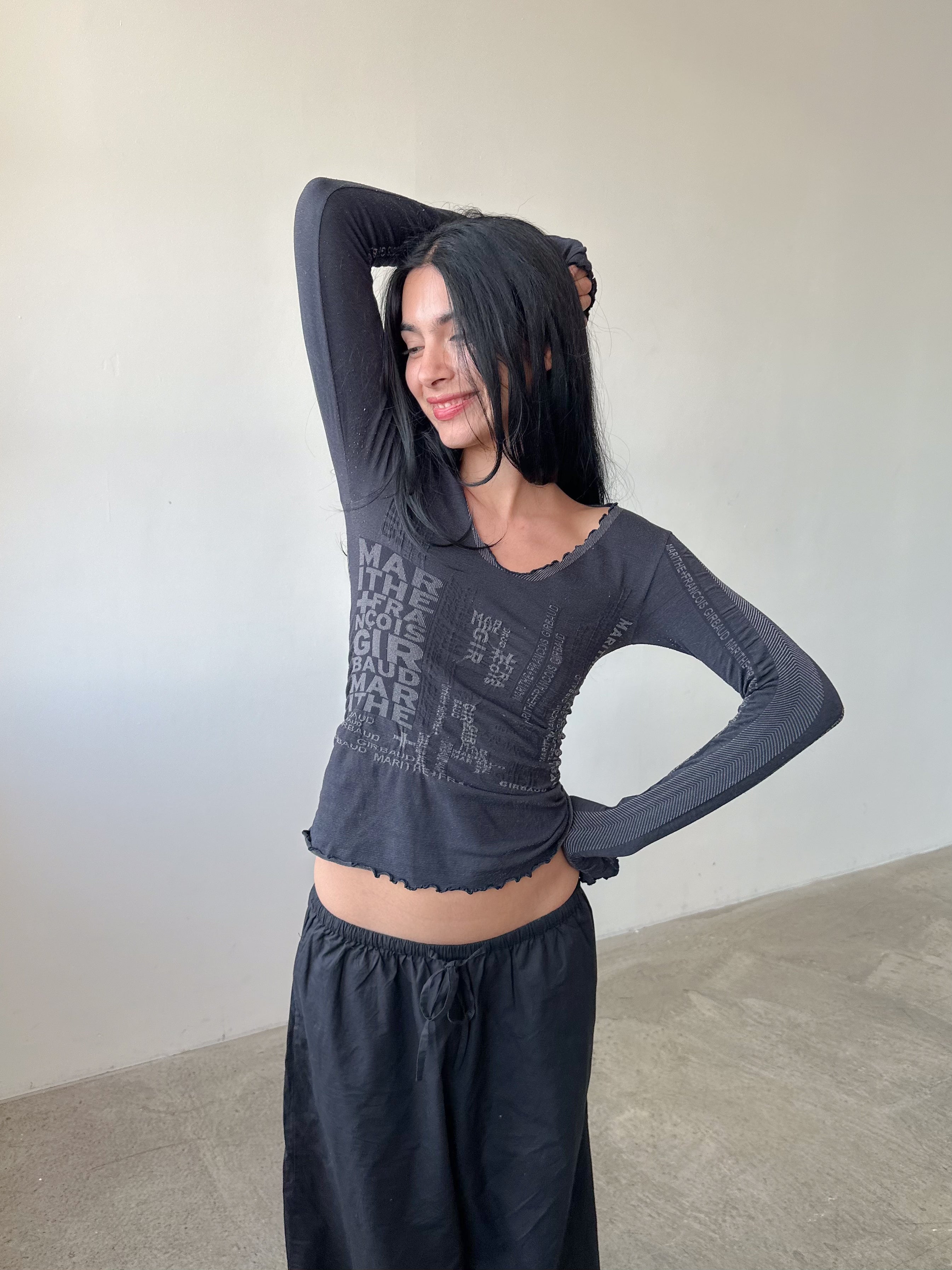 marithé + françois girbaud top / size xs-s