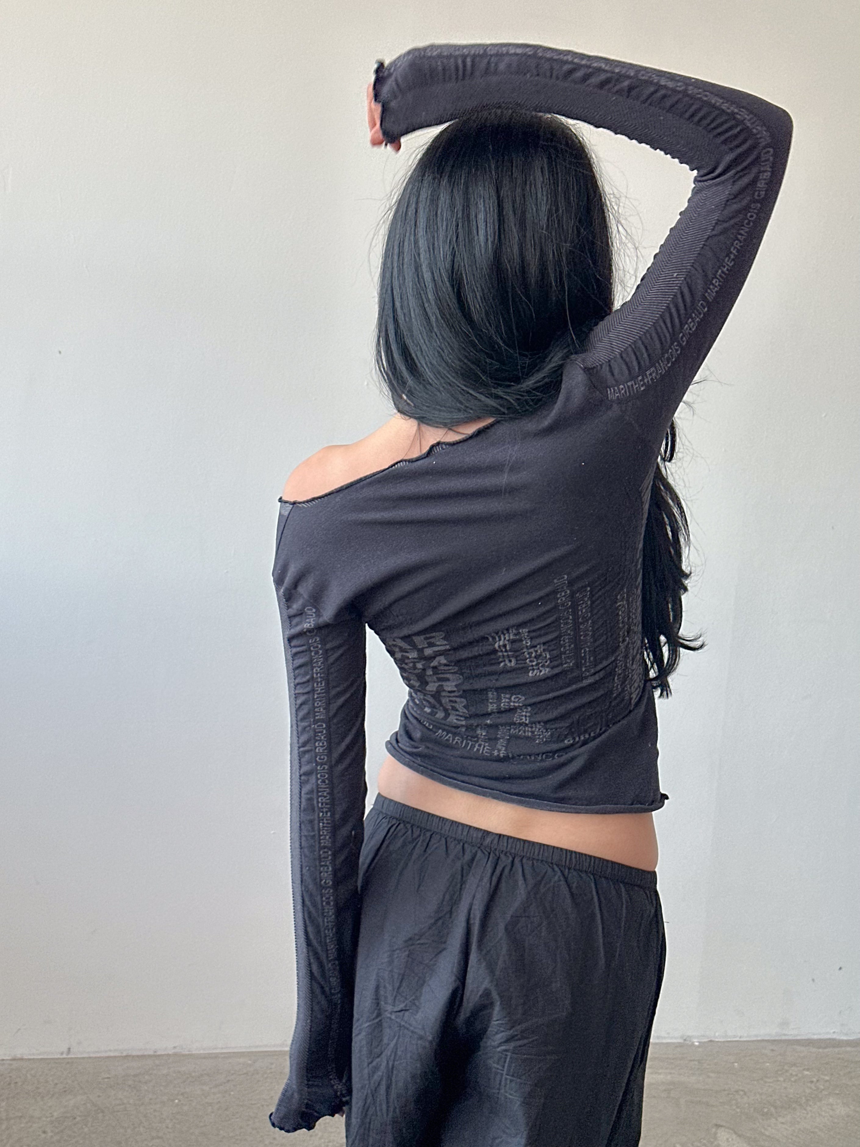 marithé + françois girbaud top / size xs-s