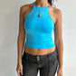 high neck slinky top ⋆ size xs