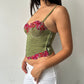 90's Ruched Corset ∙ SIZE XS