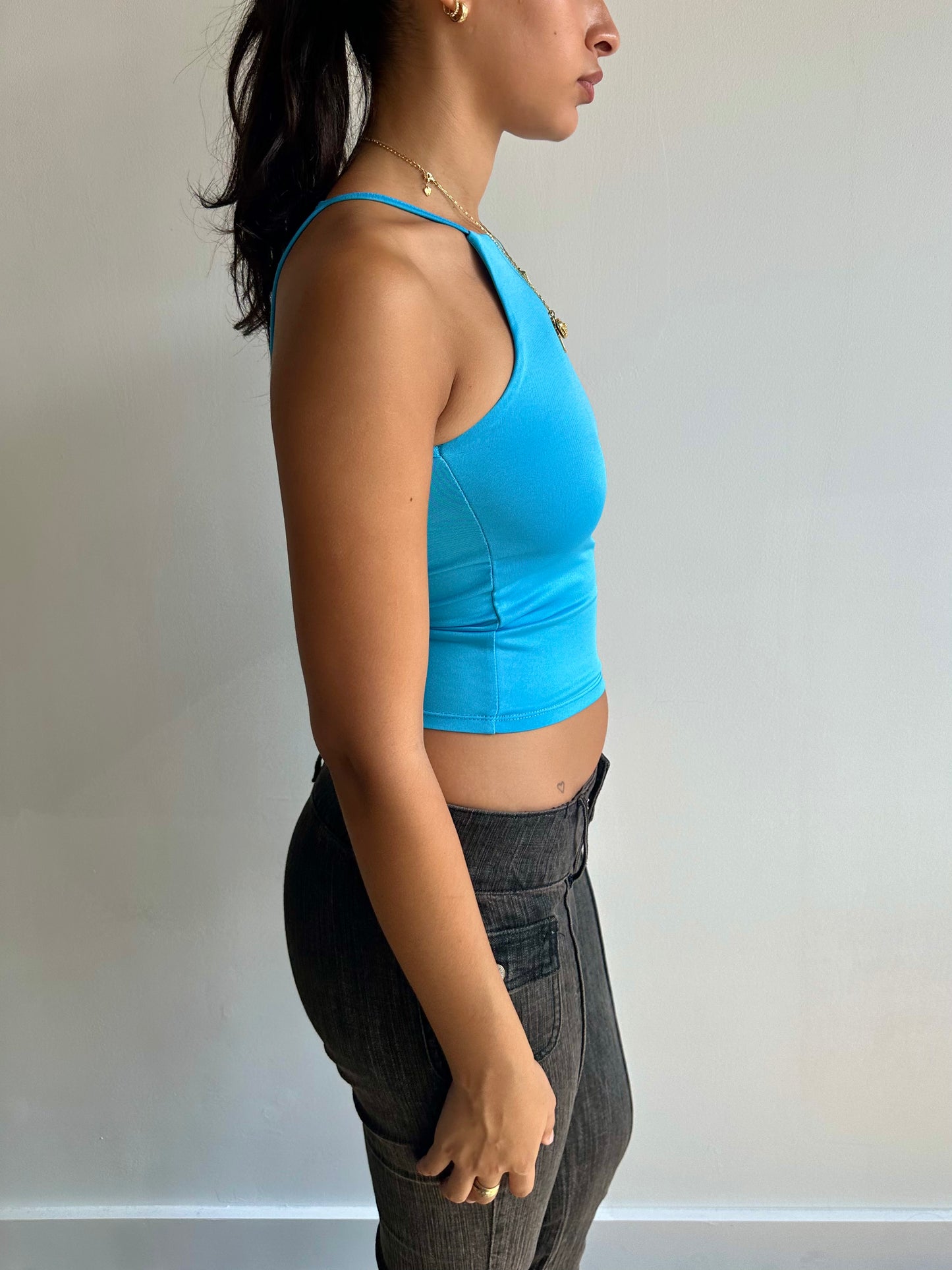 high neck slinky top ⋆ size xs