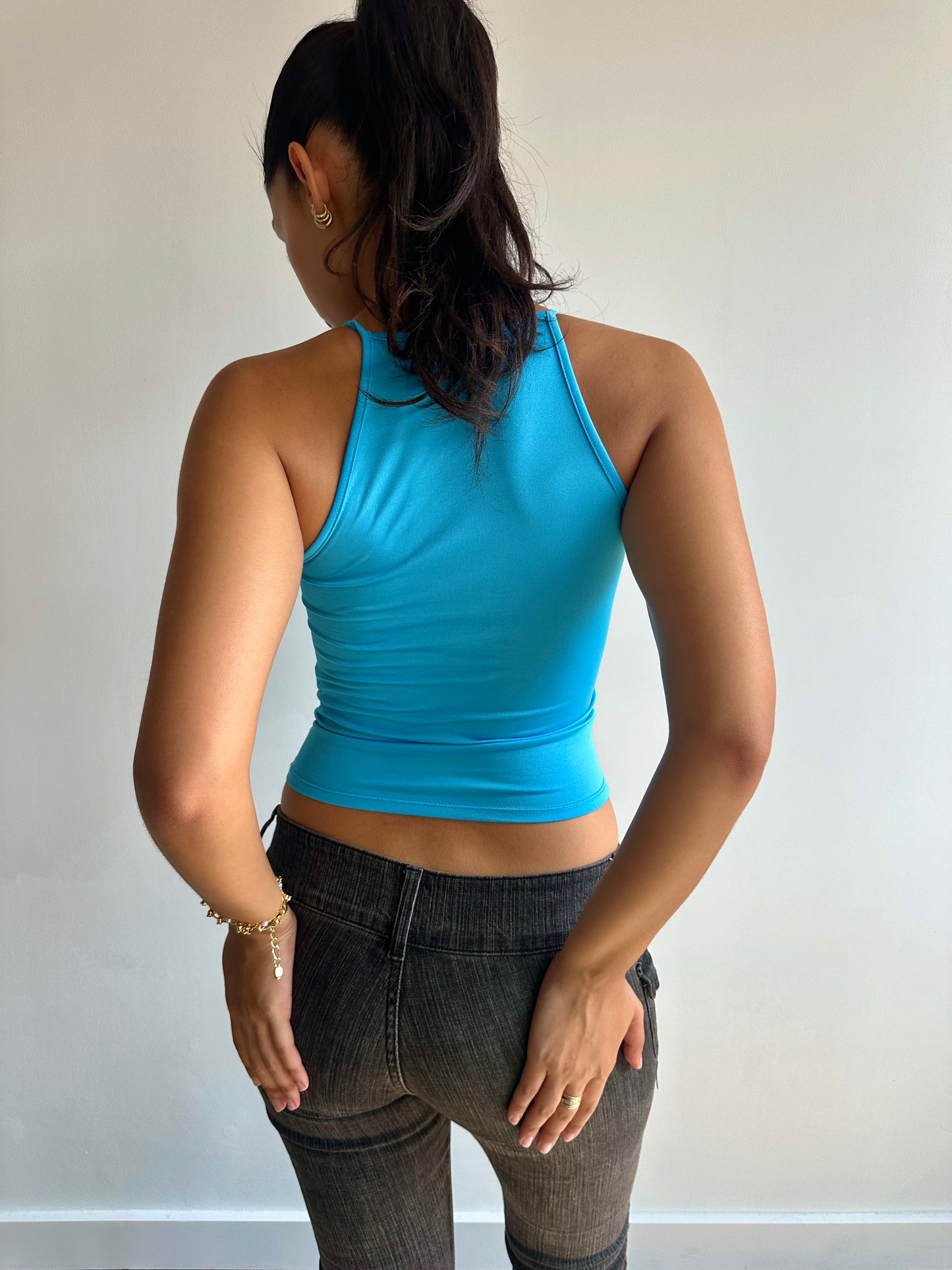 high neck slinky top ⋆ size xs