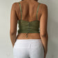 90's Ruched Corset ∙ SIZE XS