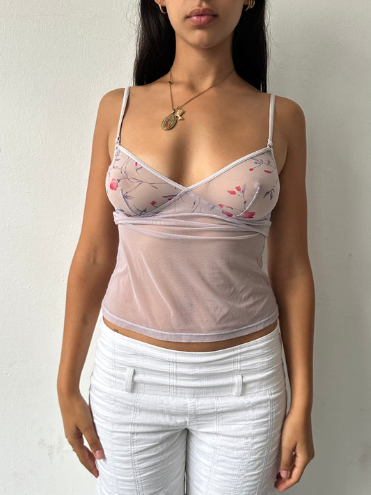 00's Mesh Cami ∙ SIZE S