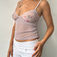 00's Mesh Cami ∙ SIZE S