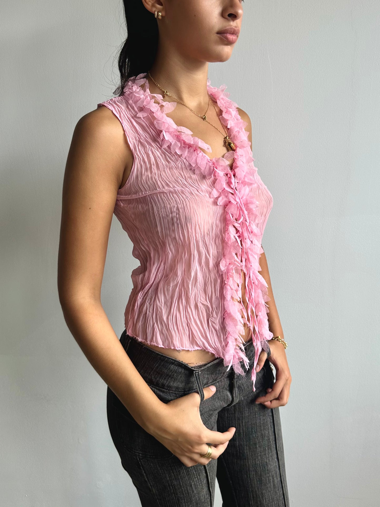 crinkle open top ⋆ size s