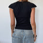 Stripe Baby Tee - Size XS/S