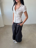 button up shirt / size xs-s