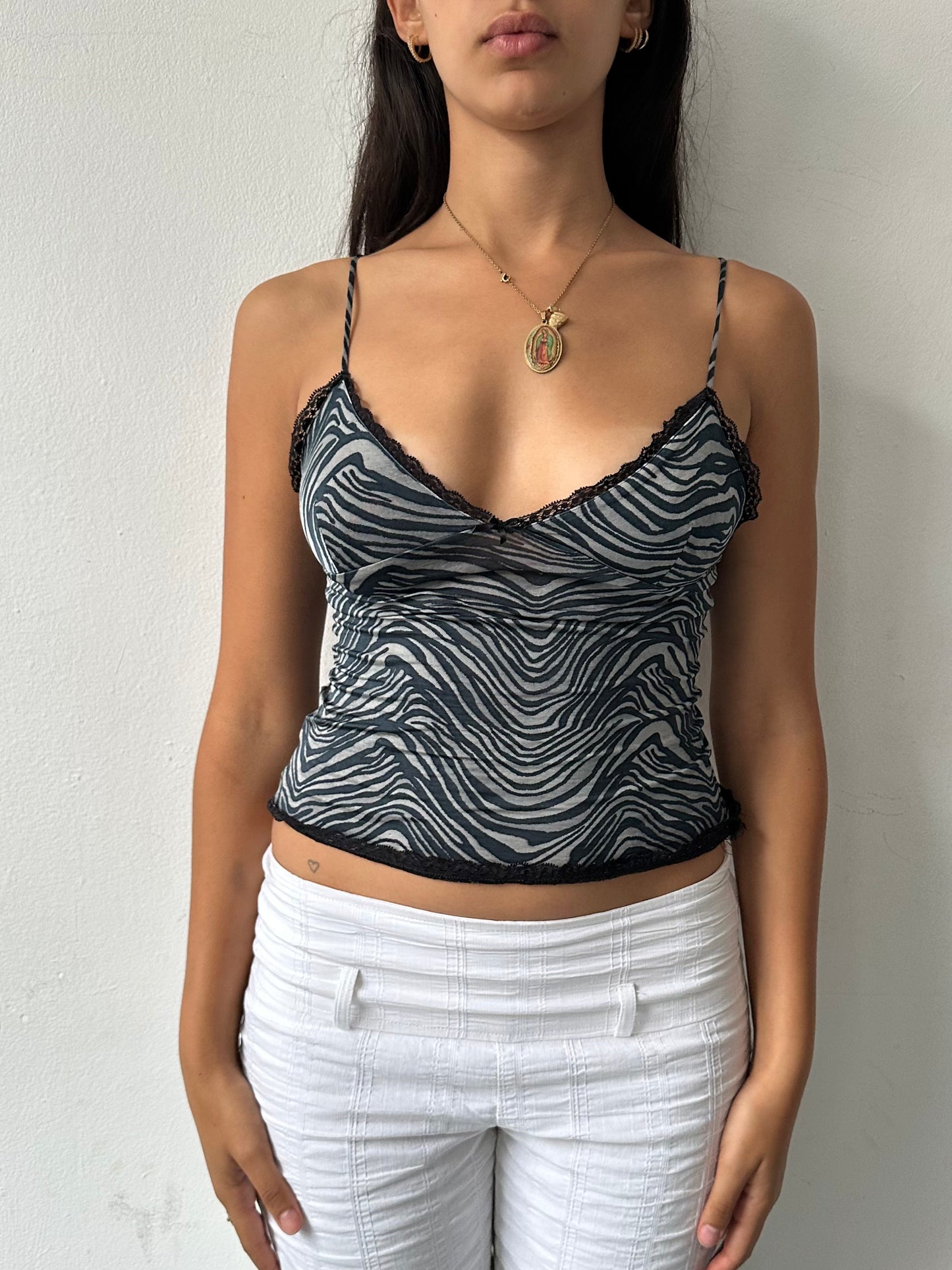 00's Zebra Cami ∙ SIZE S