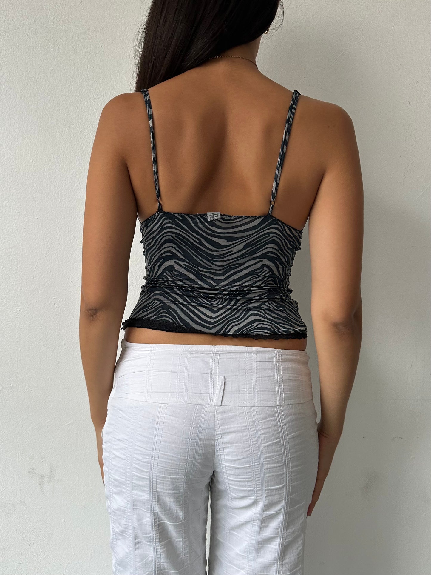 00's Zebra Cami ∙ SIZE S