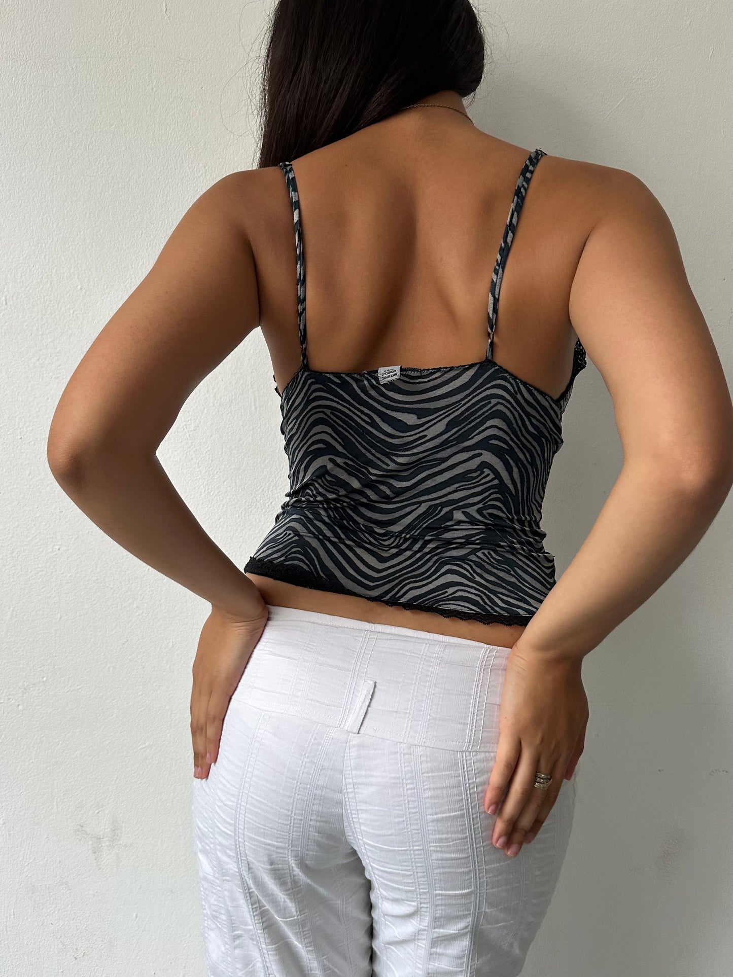 00's Zebra Cami ∙ SIZE S