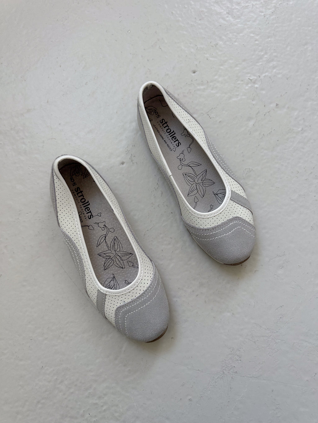 sporty ballet flats / uk size 5