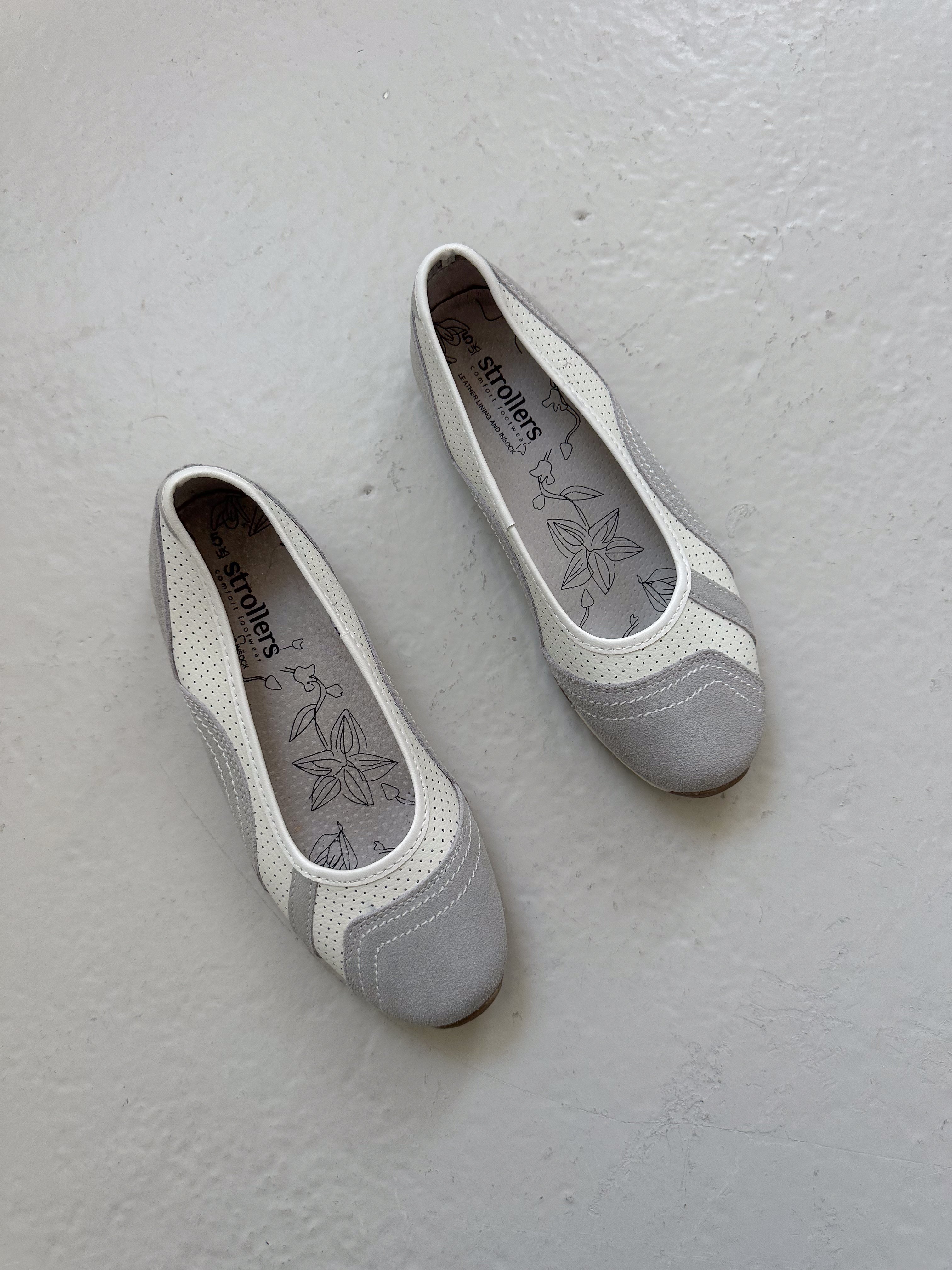 sporty ballet flats / uk size 5