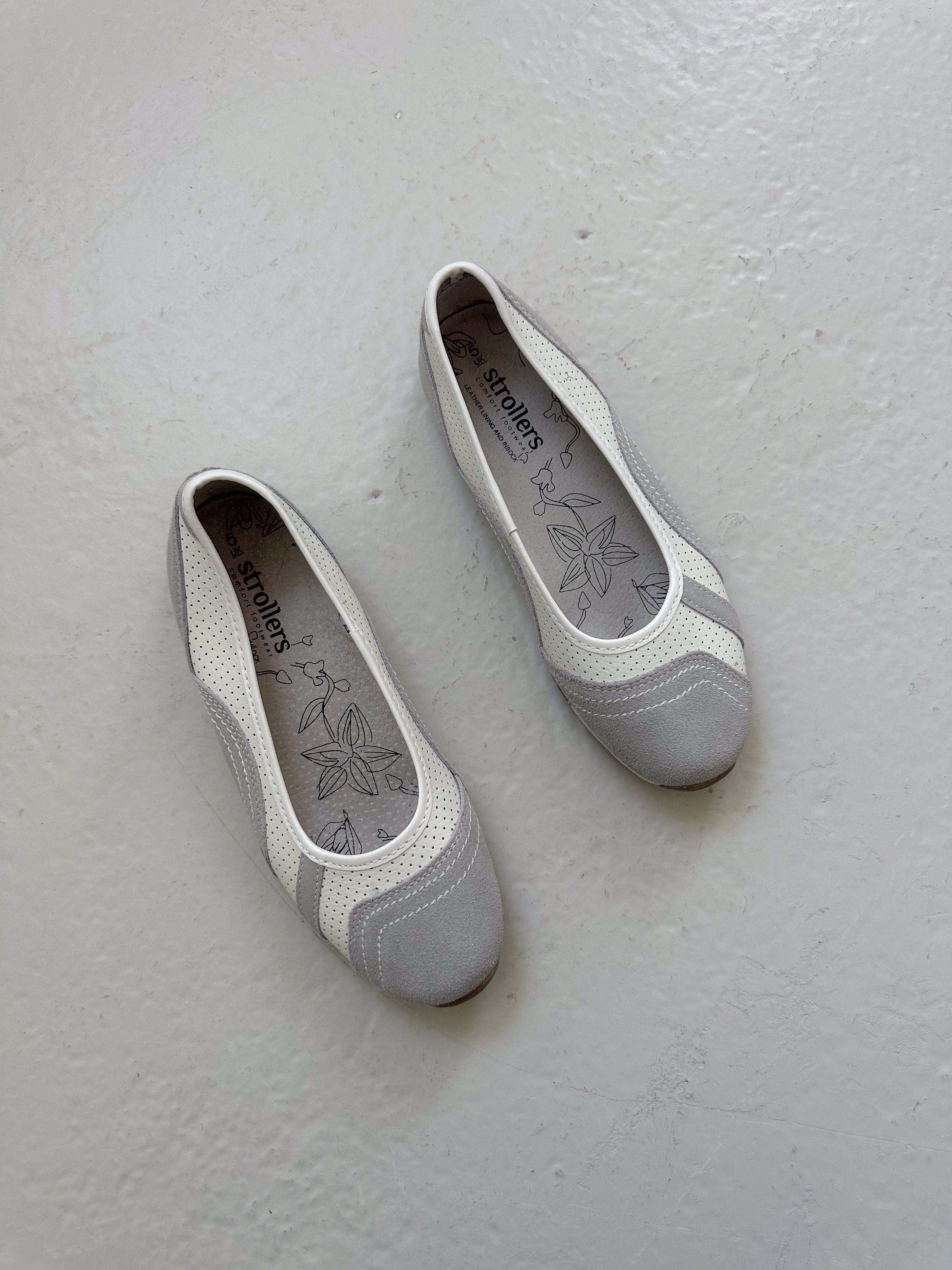 sporty ballet flats / uk size 5