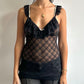 mesh lingerie top ⋆ size xs/s