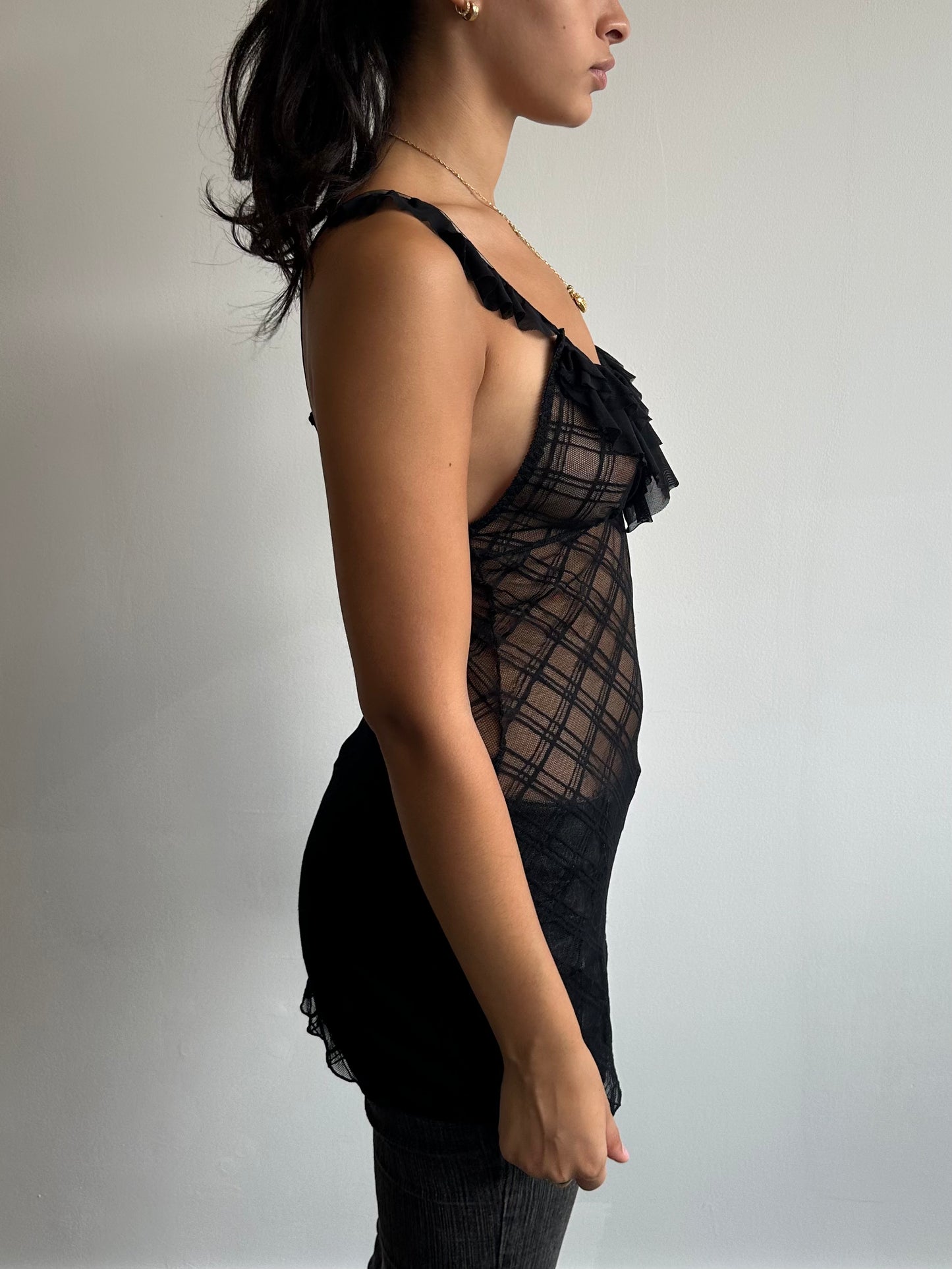 mesh lingerie top ⋆ size xs/s