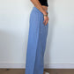 Polka Dot Wide Leg Trousers - Size S