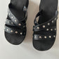 PLATFORM STUDDED SANDALS ◦ UK SIZE 4.5