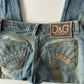 D&G BAGGY JEANS ◦ SIZE XS