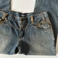 D&G CAMO BOOTCUT JEANS ◦ SIZE XS/S