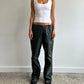 low rise nylon pants ⋆ size s