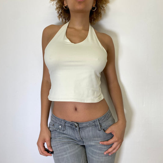 90's Slinky Halter Top - Size S