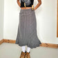 90's Grey Midi Skirt - Size L