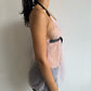 sheer halter neck top ⋆ size s