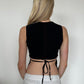 Backless Tank with Contrast Stitch ⋆ Size XS/S