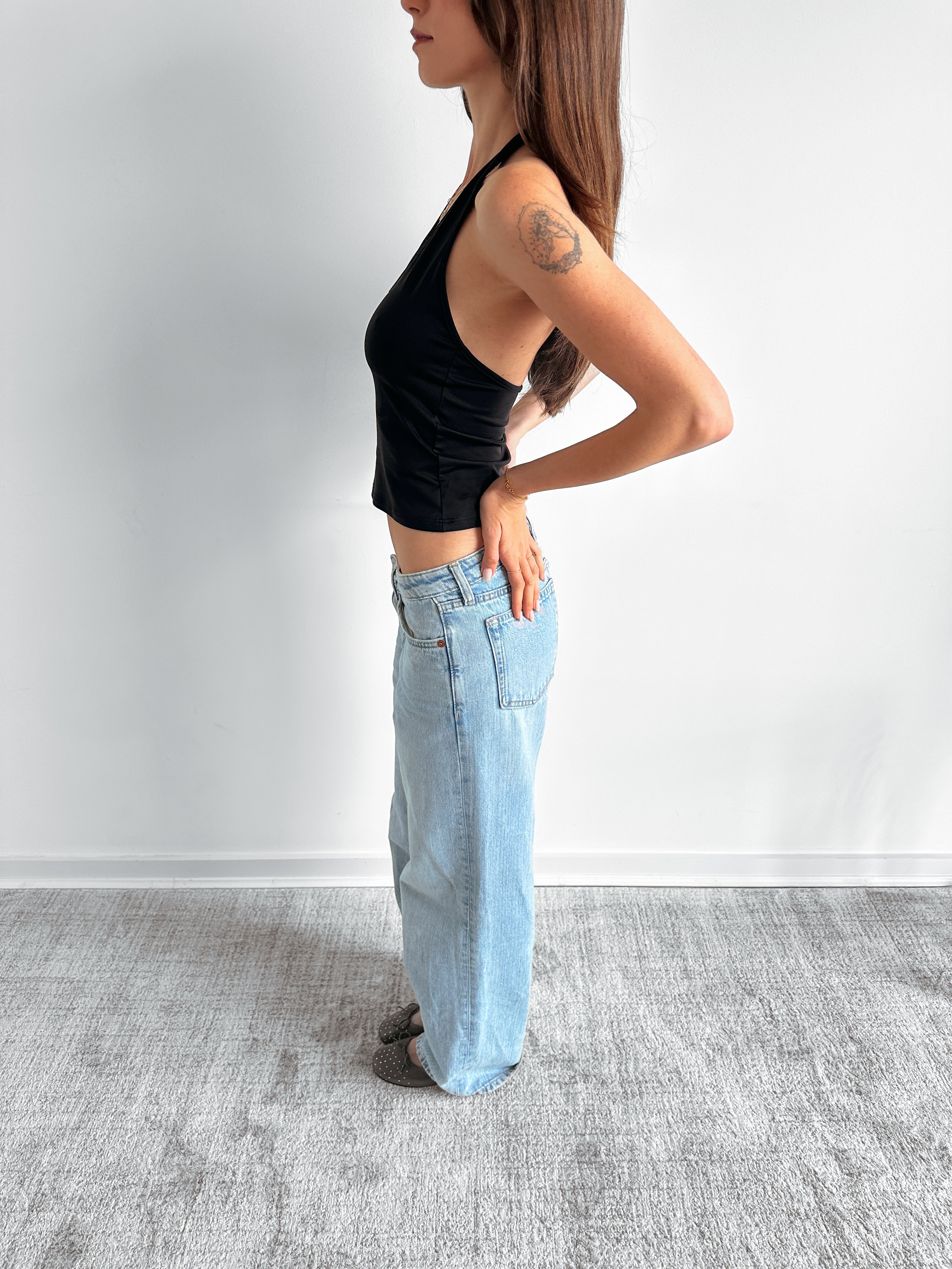 slinky halter top / size s