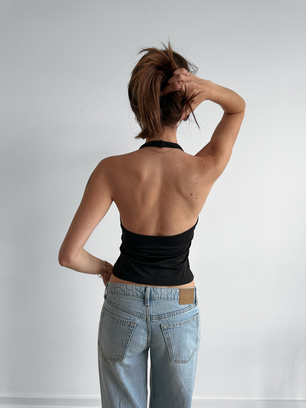 slinky halter top / size s