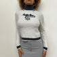 90'S ROLL NECK JUMPER - SIZE XS