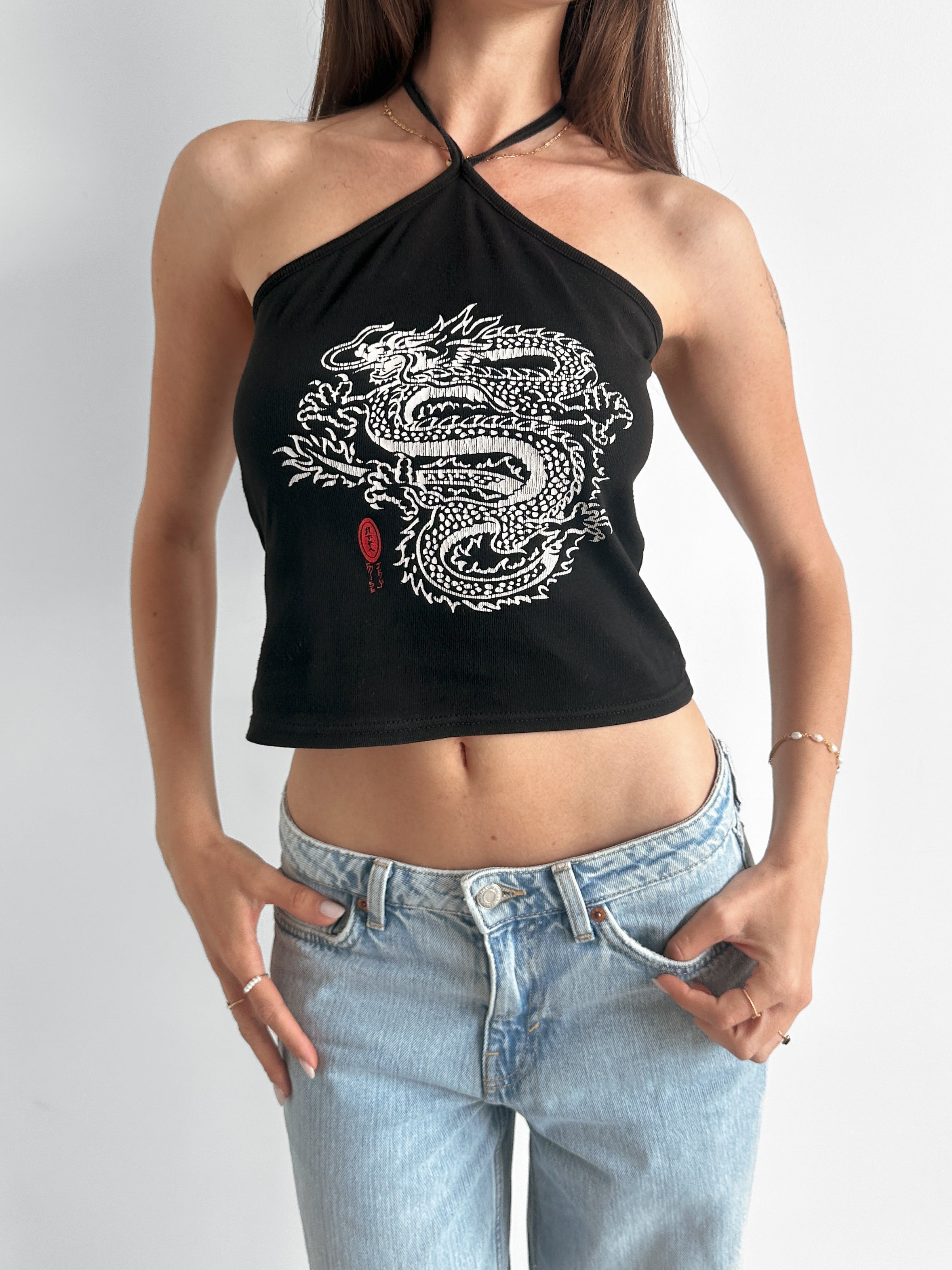 halter top / size s