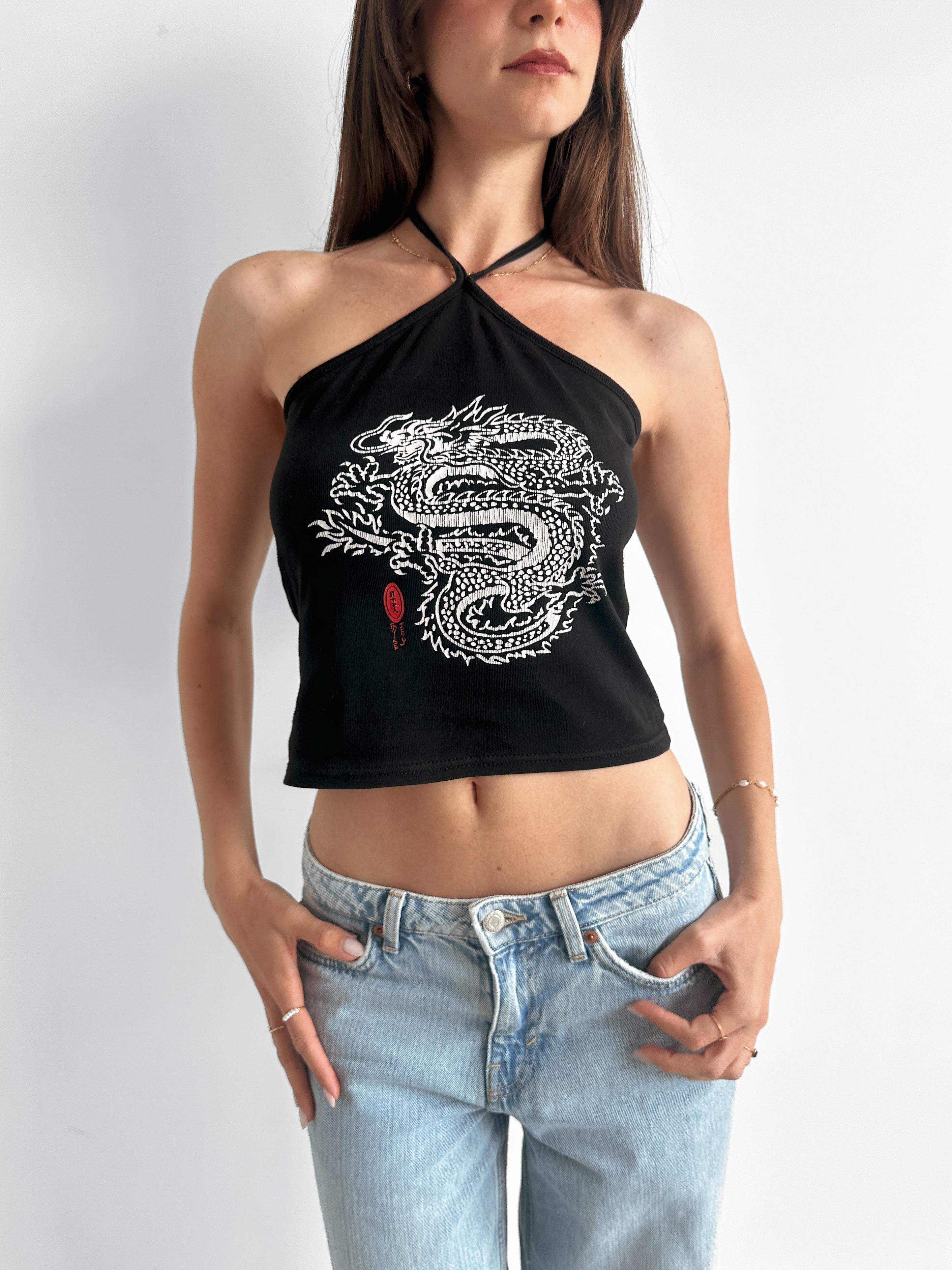 halter top / size s