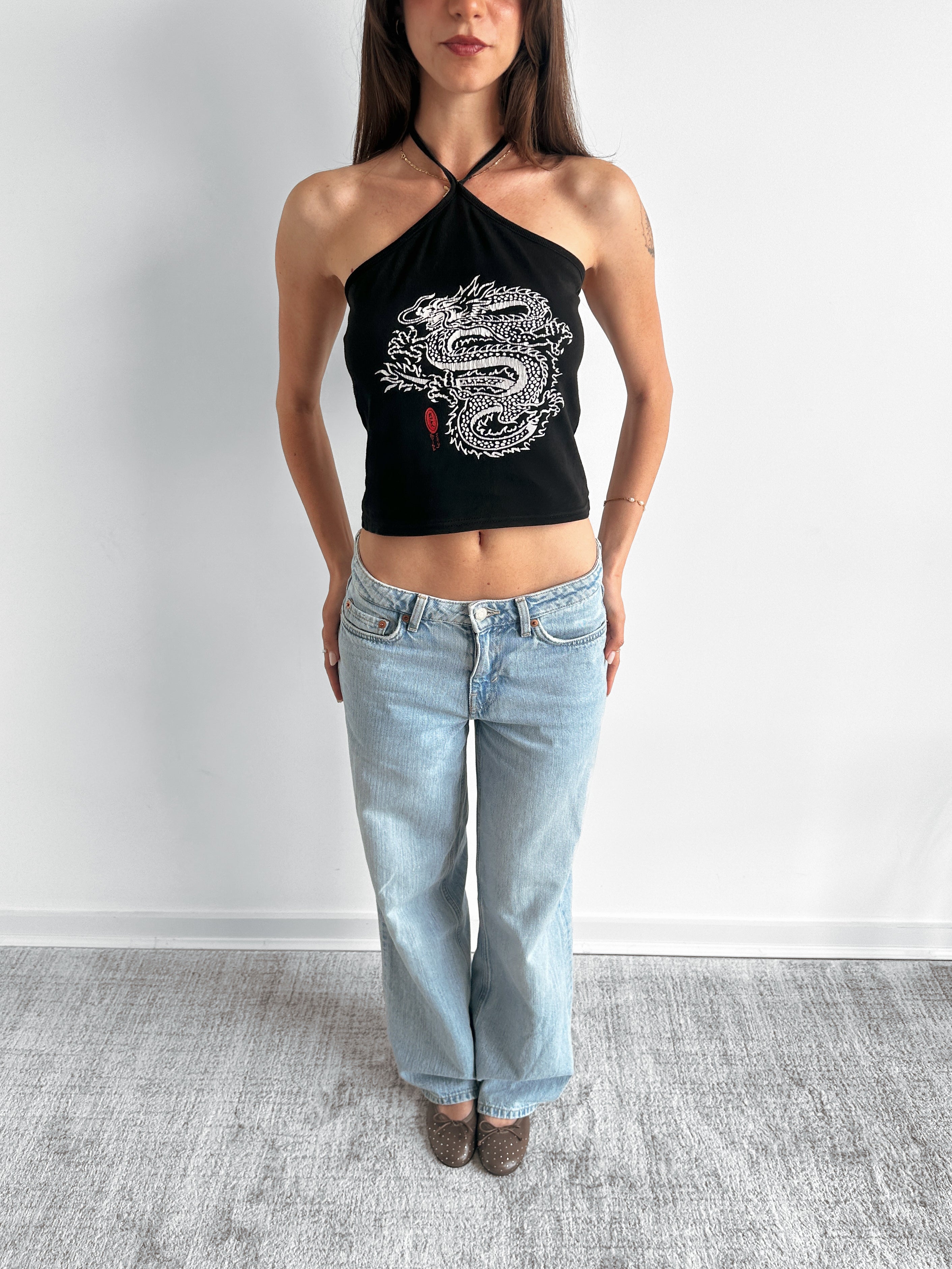 halter top / size s