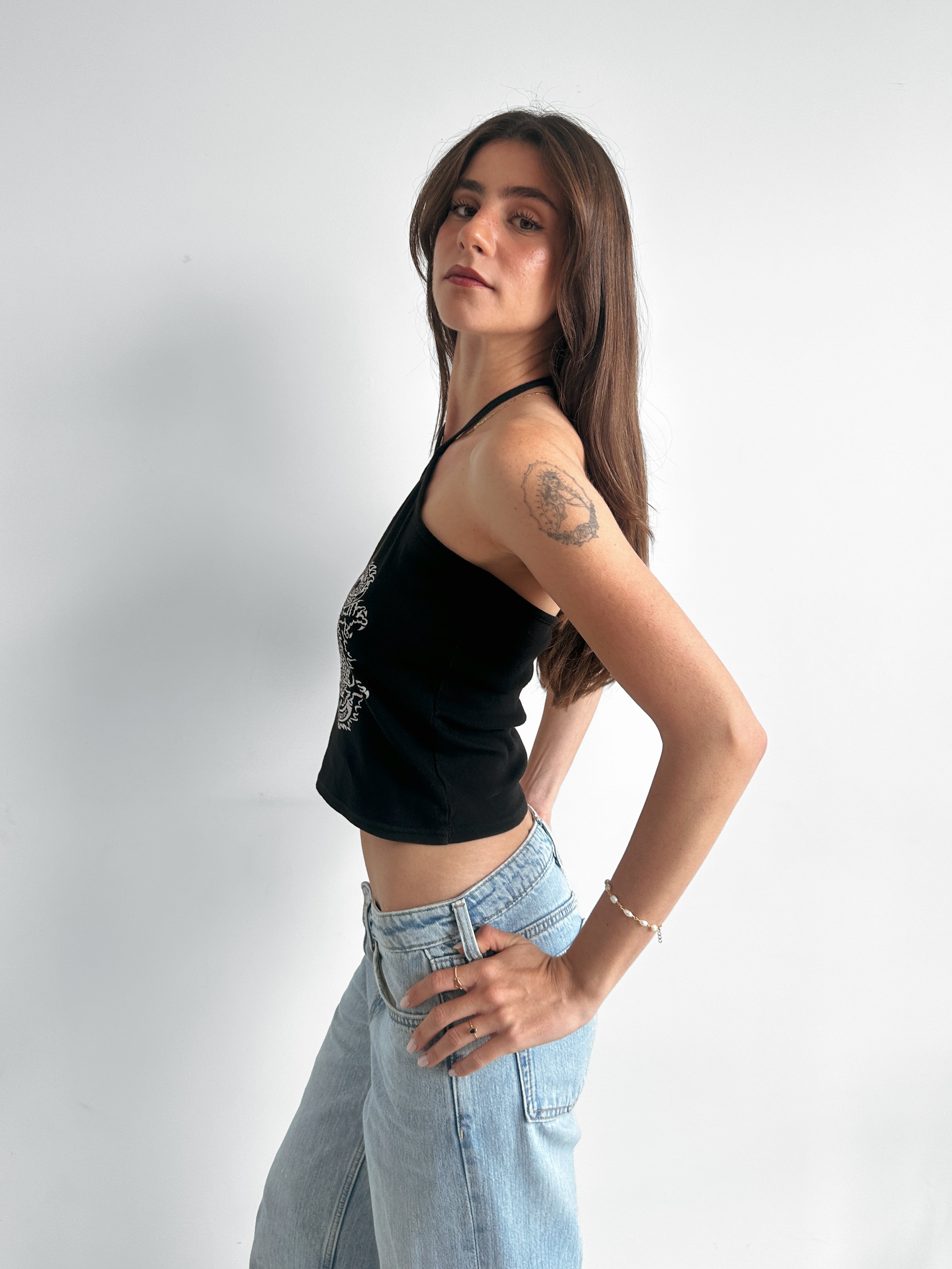 halter top / size s