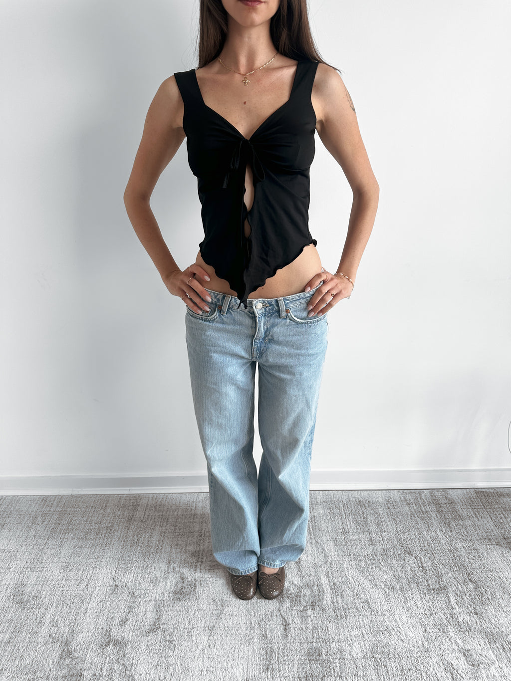 open front top / size s