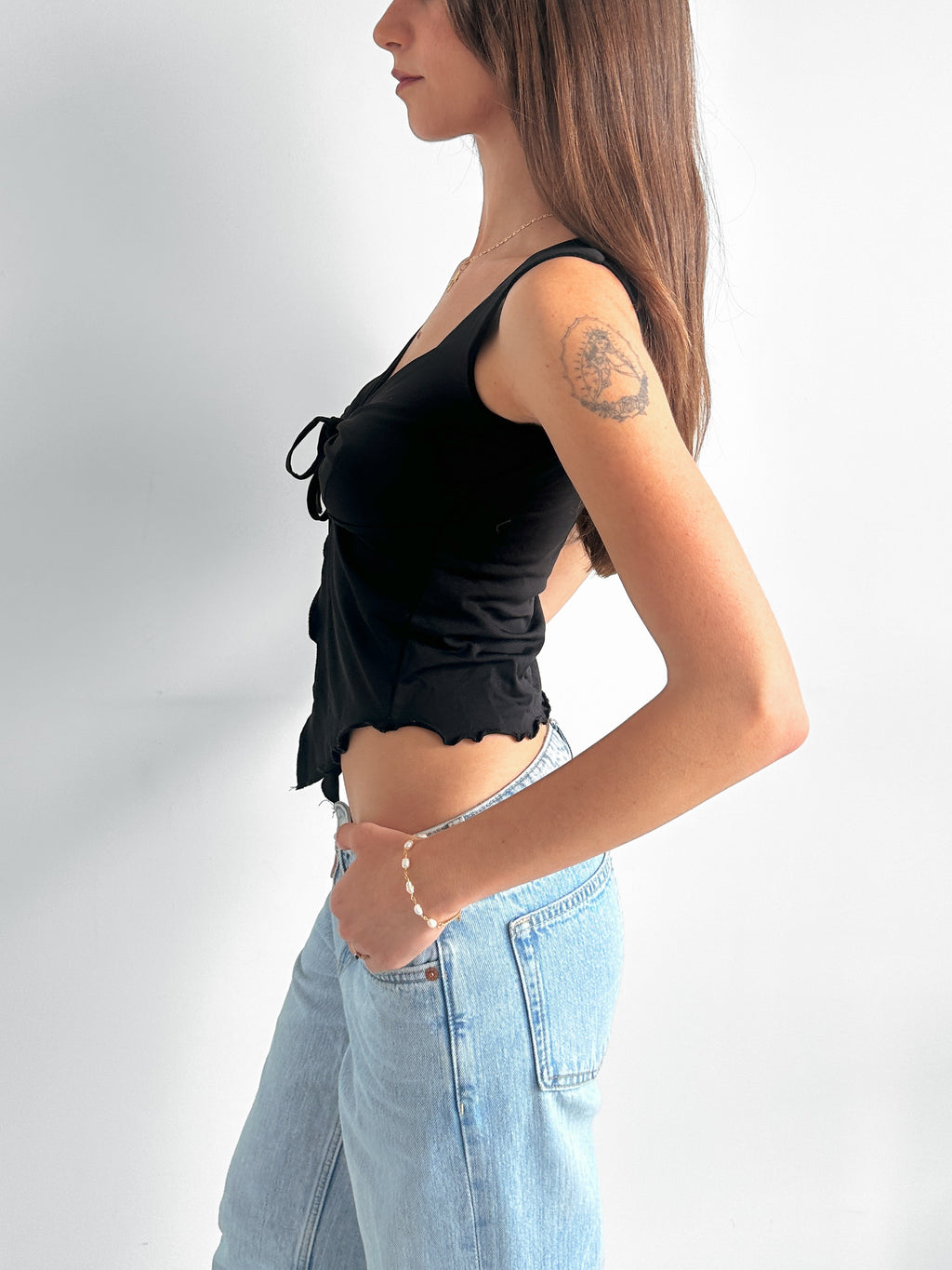 open front top / size s